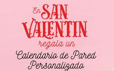 Calendario Pared San Valentín
